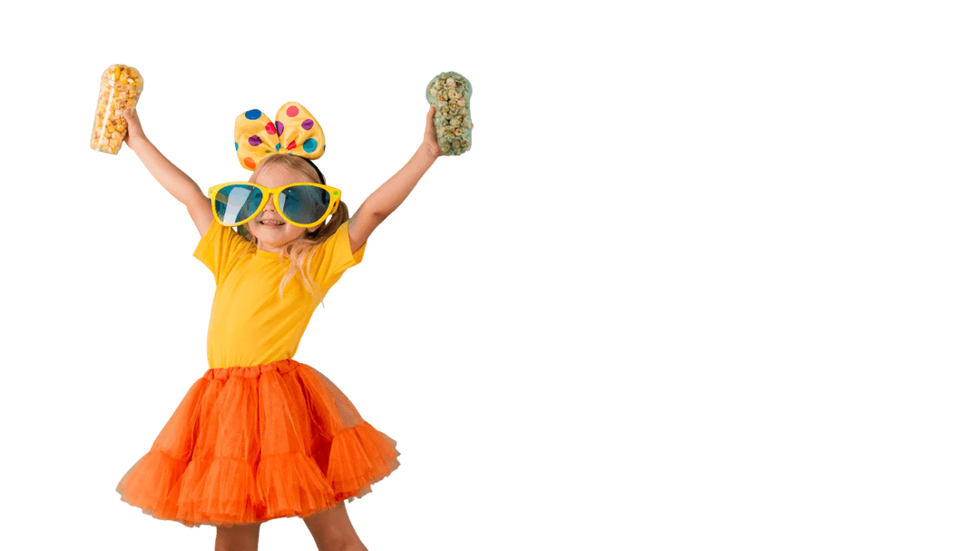 Child with sunglasses during EIDBI therapy session