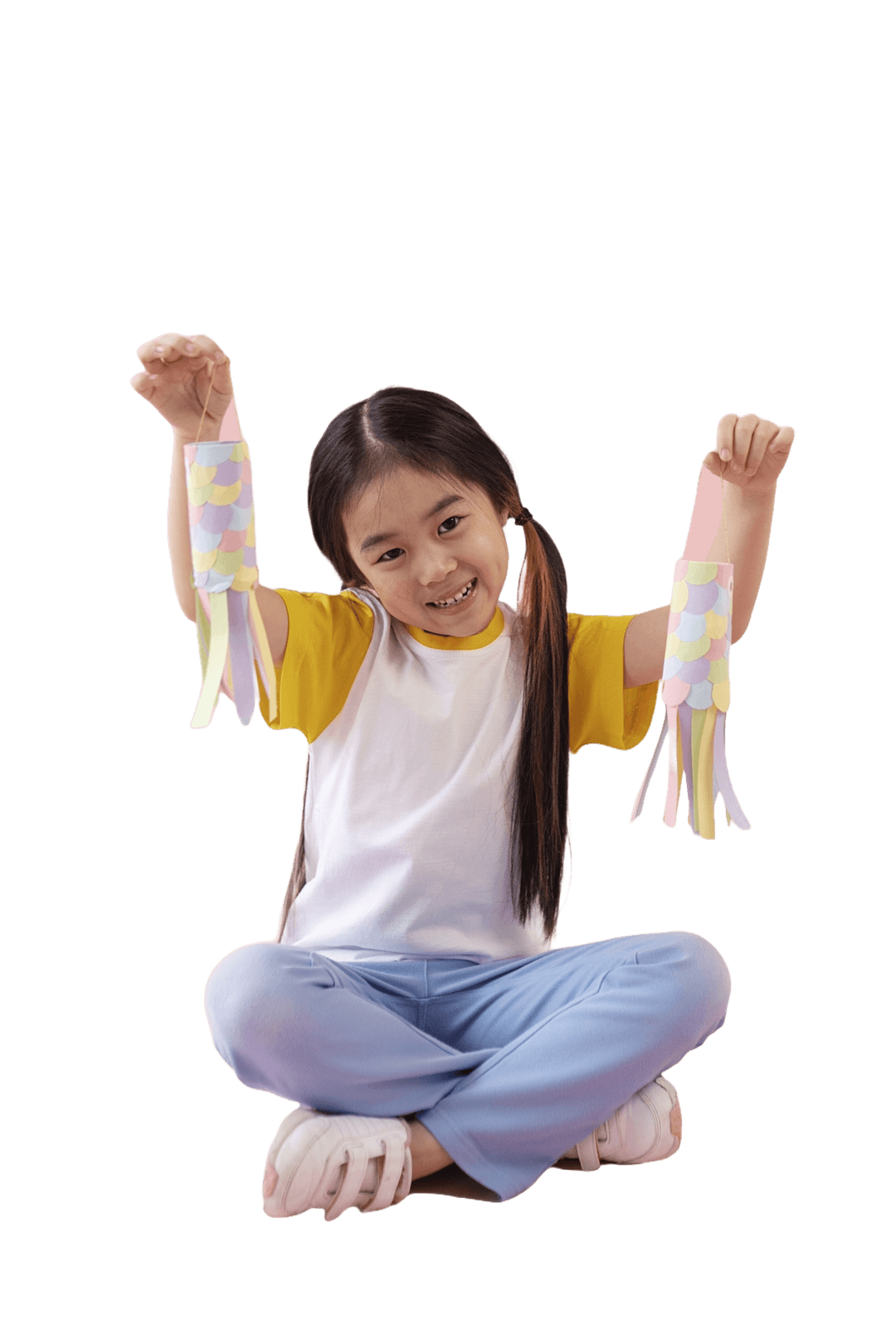 Child engaging in creative play therapy