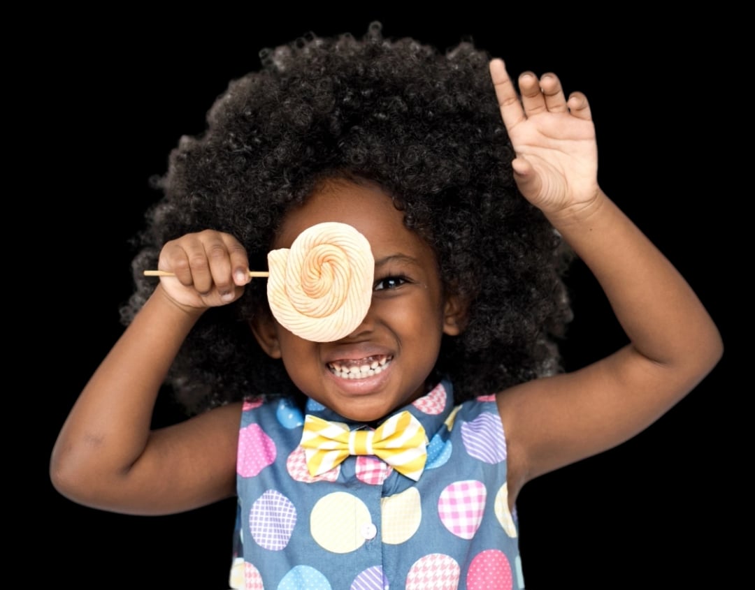 Child engaging in creative play therapy